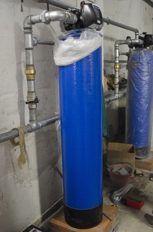 Water Softener System Installation Site